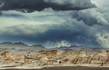 Scenic landscapes of Northern Argentina. Beautiful inspiring natural landscapes.