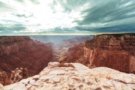 Picturesque landscapes of the Grand Canyon, Arizona, USA.の写真素材