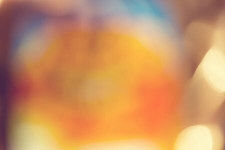 Abstract blurred orange color image
