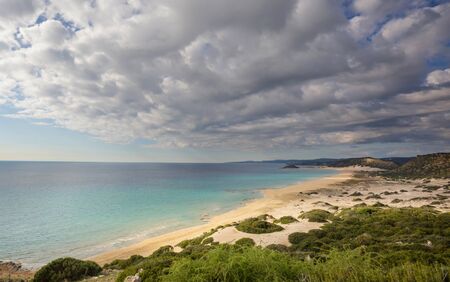 Beautiful beach in  Northern Cyprus