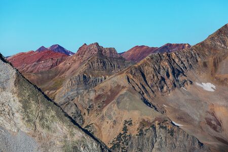 Mountain Landscape in Colorado Rocky Mountains, Colorado, United States.