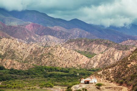 Scenic landscapes of Northern Argentina. Beautiful inspiring natural landscapes.