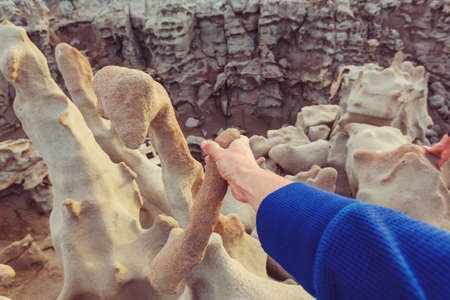 Unusual Fantasy Canyon in the Utah desert, USA.の写真素材