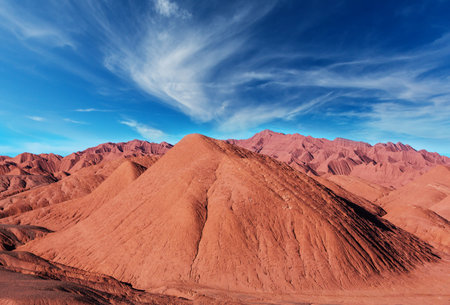 Fantastic Scenic landscapes of Northern Argentina. Beautiful inspiring natural landscapes.の写真素材