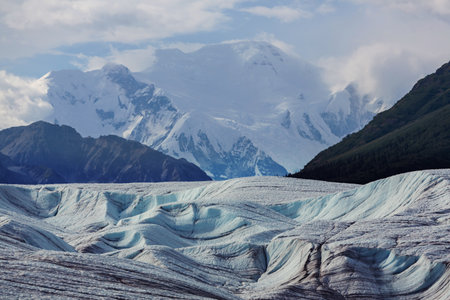 Wrangell-St. Elias National Park and Preserve, Alaska, USA. Beautiful natural landscapes.