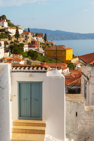 Original Hydra Island in Greeceの写真素材