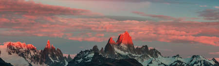Patagonia landscapes in Southern Argentina. Beautiful natural landscapes.の写真素材