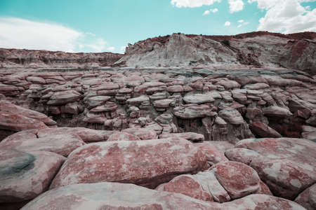 hoodoos formation in the Utah desert, USA.