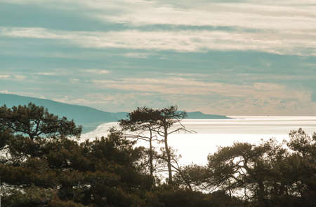 Beautiful sea coast in Turkeyの写真素材