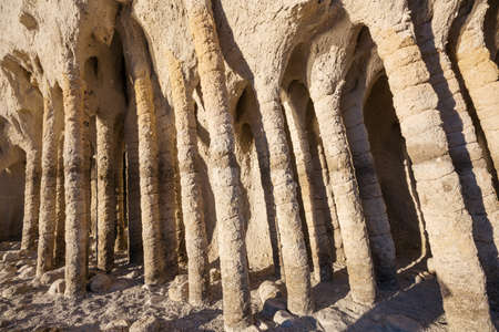 Unusual natural landscapes- The Crowley Lake Columns in California, USA.の写真素材