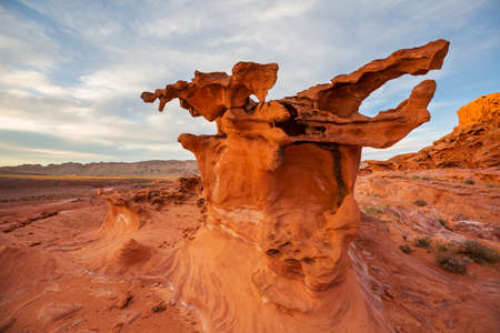 Little Finland near Mesquite, Nevada, USAの写真素材