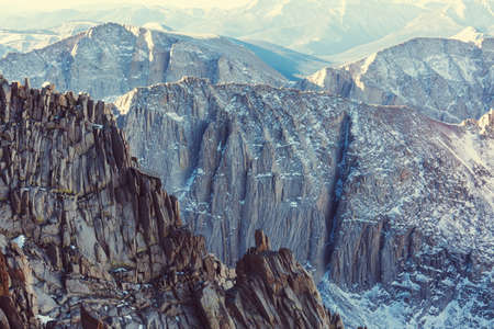 Picturesque mountain landscape in Summer time. Good for natural background.の写真素材