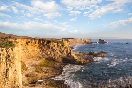 Pacific ocean in California in the sunny day