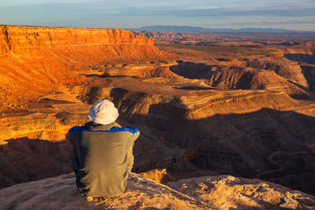 Canyon of the Colorado river in Utah, USA