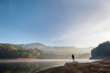 Beautiful natural landscapes in Sri Lankaの写真素材