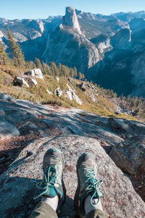 Beautiful Yosemite National Park landscapes, California