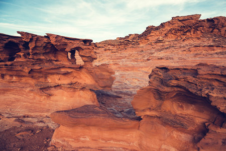 Little Finland near Mesquite, Nevada, USA