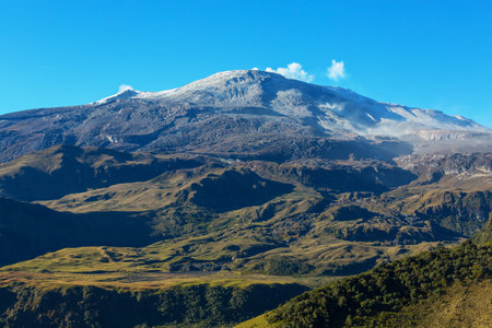 Beautiful high mountains in Colombia_*の写真素材