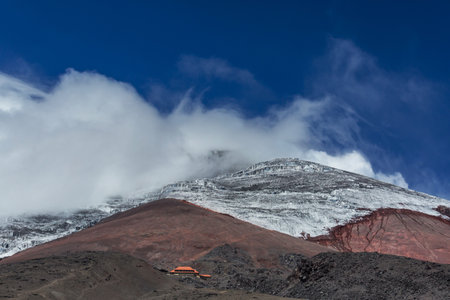 Beautiful Cotopaxi volcano in Ecuador, South America.の写真素材