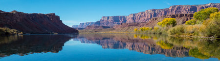 Canyon of the Colorado river in Utah, USAの写真素材