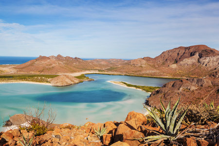 Beautuful landscapes in  Baja California, Mexico. Travel backgroundの写真素材