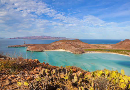 Beautuful landscapes in  Baja California, Mexico. Travel backgroundの写真素材