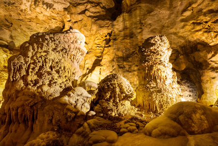 Carlsbad Caverns National Park in USA, New Mexicoの写真素材