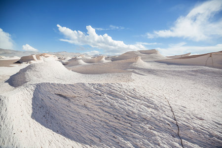 Fantastic Scenic landscapes of Northern Argentina. Beautiful inspiring natural landscapes. Campo de Piedra Pomez near Antofagasta de la Sierra, Puna.の写真素材