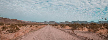 Beautiful natural landscapes in Baja California, Mexico