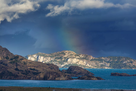 General Carrera Lake, Carretera Austral, Patagonia - Chile. Beautiful natural landscapes in South...