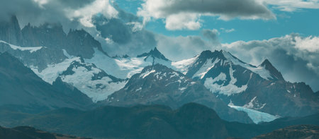 Patagonia landscapes in Southern Argentina. Beautiful natural landscapes.の写真素材