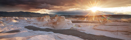 Fantastic Scenic landscapes of Northern Argentina. Beautiful inspiring natural landscapes. Campo de...