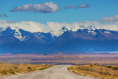 Patagonia landscapes in Southern Argentina. Beautiful natural landscapes.の写真素材