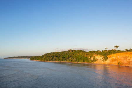 Atlantic ocean coast in Brazilの写真素材
