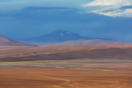 Fantastic Scenic landscapes of Northern Chile, Atacama desert. Beautiful inspiring natural landscapes.の写真素材