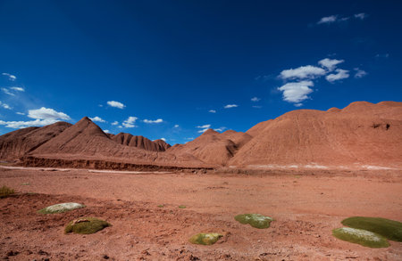 Fantastic Scenic landscapes of Northern Argentina. Beautiful inspiring natural landscapes.の写真素材