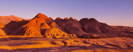 Fantastic Scenic landscapes of Northern Argentina. Beautiful inspiring natural landscapes.の写真素材