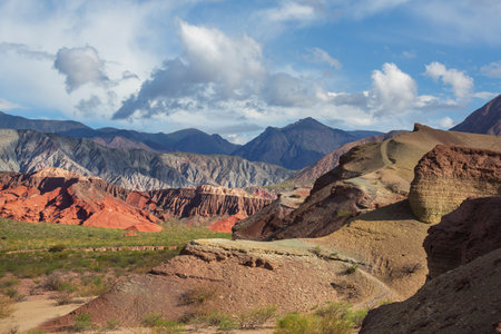 Beautiful deserted landscapes in Cafayate region, Argentina, South America