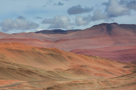 Fantastic Scenic landscapes of Northern Argentina. Beautiful inspiring natural landscapes.の写真素材