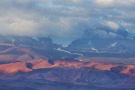 Fantastic Scenic landscapes of Northern Argentina. Beautiful inspiring natural landscapes.の写真素材
