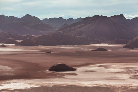 Fantastic Scenic landscapes of Northern Argentina. Beautiful inspiring natural landscapes.の写真素材
