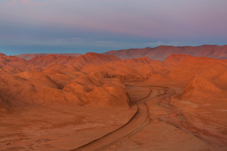 Fantastic Scenic landscapes of Northern Argentina. Beautiful inspiring natural landscapes.の写真素材