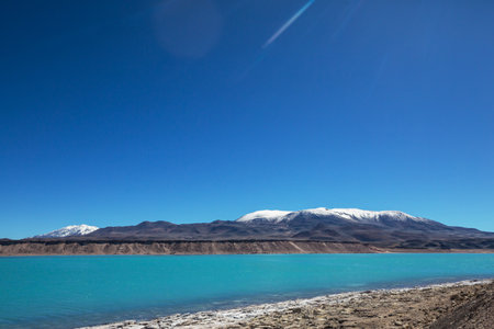 Fantastic Scenic landscapes of Northern Chile, Atacama desert. Beautiful inspiring natural landscapes. Kalgaspores in high mountains.の写真素材
