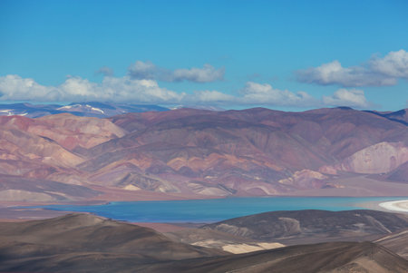 Fantastic Scenic landscapes of Northern Argentina, . Beautiful inspiring natural landscapes.の写真素材