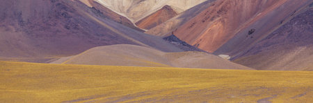 Fantastic Scenic landscapes of Northern Argentina. Beautiful inspiring natural landscapes.の写真素材