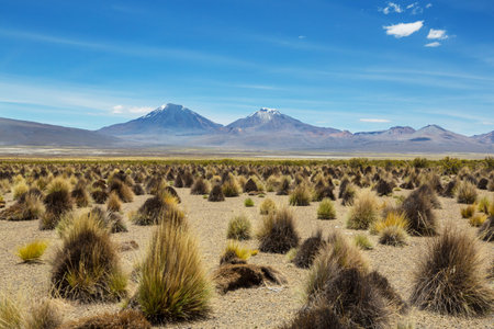 Unusual mountains landscapes  in Bolivia altiplano travel adventure South America