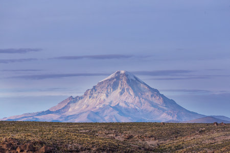Unusual mountains landscapes  in Bolivia altiplano travel adventure South Americaの写真素材
