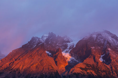 Patagonia landscapes in Southern Argentina. Beautiful natural landscapes.の写真素材