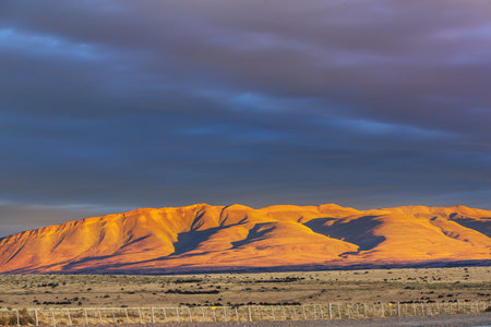 Patagonia landscapes in Southern Argentina. Beautiful natural landscapes.の写真素材