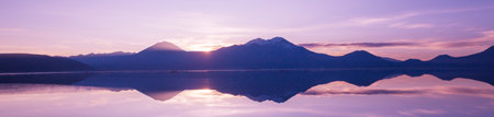Beautiful natural landscapes in Atacama desert, northern Chileの写真素材